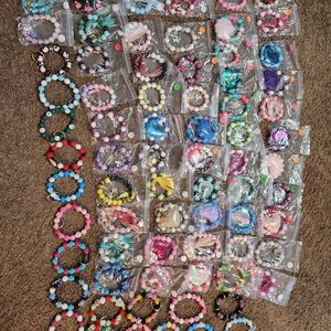 Colorful Kids Beaded Bracelets Set